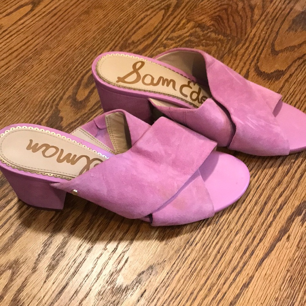 Sam Edelman block heel slides